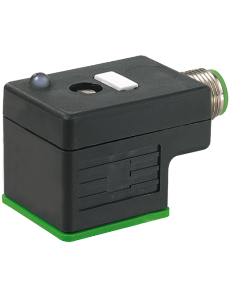 Adapter M12 męski do gniazda typu A 18mm 7000-41421-0000000