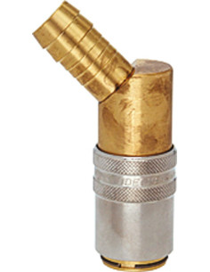 Szybkozłącza do form wtrys. pod wąż 16mm, katowa 45