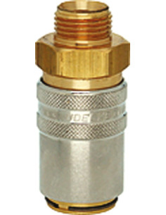 Szybkozłącza do form wtrys. DN13 M24x1,5 zew, z zaw