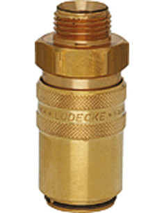 Szybkozłącza do form wtrys. DN13 M24x1,5 zew, z zaw 2