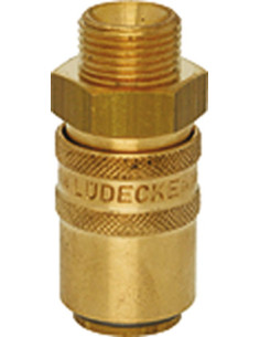 Szybkozłącze do form wtrys. DN6, M14x1.5 zew 2