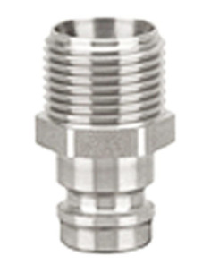 Króciec do form wtryskowych DN6 G1/4 zew, z zaworem