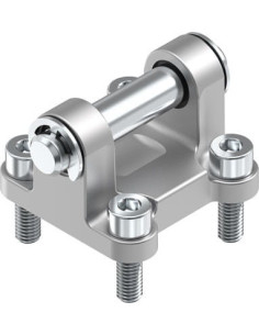 Trójnik gwintowany Y WWW 3 x G 1/4 GW, mosiądz niklowany 2