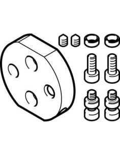 Elektrozawór pneumatyczny, CPE14-M1H-5J-QS6/162916, FESTO 2