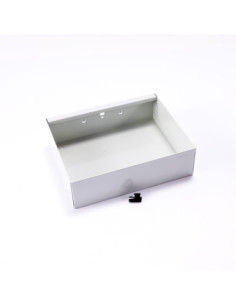 Skrzynka magazynowa jasnoszara 224X176X65 mm, EUROKRAFT