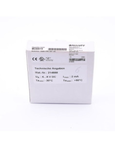 Czujnik pojemnościowy z dodatkowym wzmacniaczem,  BCS0019, BALLUFF 2