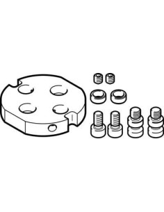 Obudowa do złączy, (dł. 55mm, szer. 37mm, wys. 42mm), Harting