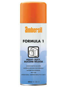 Formula 1, 31532, 400 ml, Ambersil, SILIKONOWY ŚRODEK ANTYADHEZYJNY DO DUŻYCH OBCIĄŻEŃ