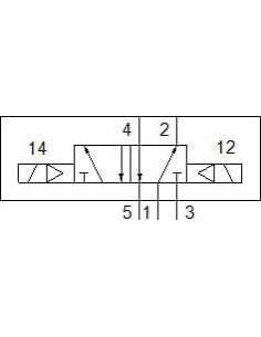 Zawór proporcjonalny-rozdzielający, KCG 3 250D Z M U HL1 10, VICKERS 2