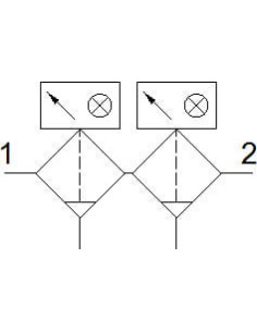 Trójnik T do rurki 10 mm 10L M 16x1,5 stal węglowa, DIN2353, seria lekka