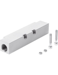 Redukcja gwintowana G 3/8 GZ - G 1/8 GW, gwint cylindryczny, mosiądz niklowany