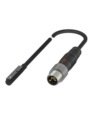 Czujnik pola magnetycznego do siłowników z rowkiem typu C BMF 214K-PS-C-2A-SA2-S49-003 BALLUFF