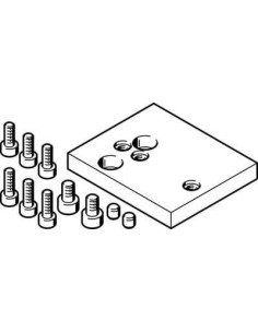 Króciec szybkozłącza Ludecke DN5 typ 21, G 1/8 GZ, gniazdo szybkozłącza, mosiądz