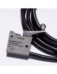 Przełącznik z dźwignią rolkową 2m , MP320, Microprecision