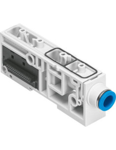 Elektrozawór  regulator ciśnienia, CPE14-M1BH-5LS-1/8 196942  LRMA-QS-6 153496, Festo