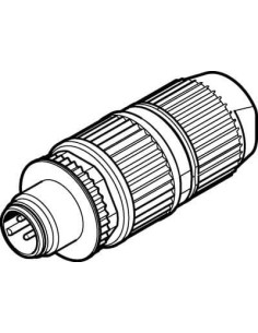 Kabel 6 żył fi 1mm oraz złącze napięciowe HIRSCHMAN, 7,0 M , 6GT2091-0DN10, HIRSCHMANN 2