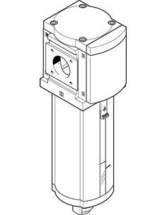 Złączka pneumatyczna wtykowa prosta M3 GZ do węża fi 4 mm, FPM, stal nierdzewna, Eisele
