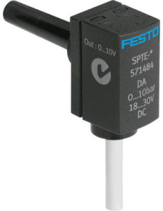 Trójnik pneumatyczny wtykowy obrotowy G 1/8 GZ do węża fi 4 mm, stal nierdzewna, Eisele 2