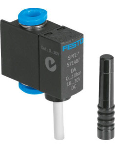 Trójnik pneumatyczny wtykowy obrotowy G 1/8 GZ do węża fi 8 mm, stal nierdzewna, Eisele 2