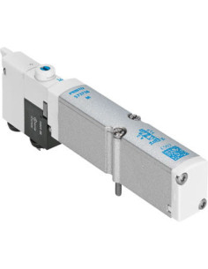 Złączka pneumatyczna wtykowa prosta G 1/4 GZ do węża fi 10 mm, mosiądz niklowany, Eisele 2