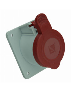 Gniazdo tablicowe skośne, B.1055, 16A 4p, PAWBOL