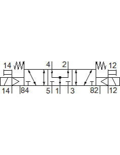 Złączka pneumatyczna wtykowa prosta G 1/4 GZ do węża fi 8 mm, FPM, stal nierdzewna, Eisele