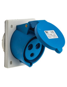 Gniazdo tablicowe skośne, B.1928, 32A 3p, PAWBOL