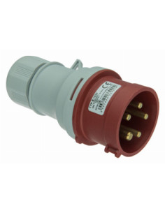 Wtyczka siłowa przenośna, B.1030, 16A 5p, PAWBOL
