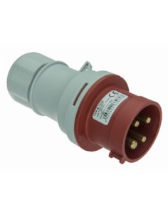 Wtyczka siłowa przenośna, B.1029, 16A 4p, PAWBOL