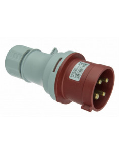 Wtyczka siłowa przenośna, B.1031, 32A 4p, PAWBOL