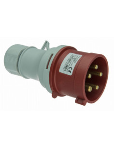 Wtyczka siłowa przenośna, B.1032, 32A 5p, PAWBOL