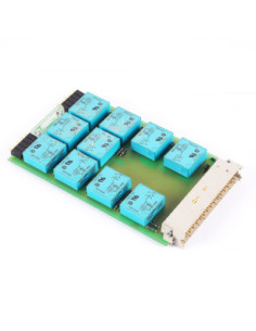 Płytka z 10 przekaźnikami 8A/250V, SIEMENS