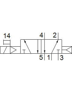VUVS-LK25-M52-AD-G14-1B2-S Elektrozawór 2