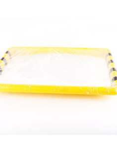 Lustro przemysłowe 40x59 żółto/czarne,  342.36.000-6, DANCOP