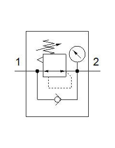 MS2-LR-QS6-D6-AR-BAR-B Regulator ciśnienia 2