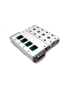 Płyta zaworowa Flowmatik do zaworów 1/8 do 8 zaworów z przyłączem D-SUB (5/2) 2