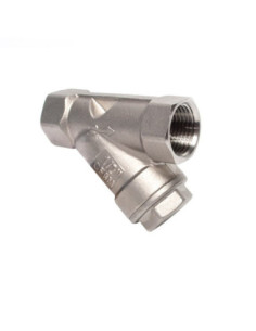 Filtr siatkowy skośny gwintowany Flowmatik G 1/2 GW PN16, stal nierdzewna 316 2