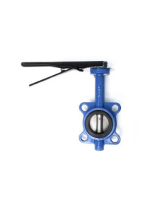 Zawór klapowy międzykołnierzowy Flowmatik DN125 PN16, żeliwny, dysk 304, NBR