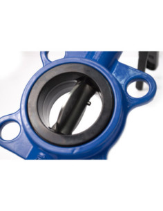 Zawór klapowy międzykołnierzowy Flowmatik DN125 PN16, żeliwny, dysk 304, NBR 2