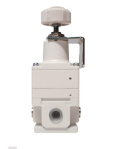 Reduktor ciśnienia powietrza precyzyjny G 1/4 GW do 10 bar, regulacja 0,1-4 bar, Flowmatik 2