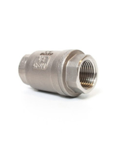 Zawór zwrotny gwintowany prosty Flowmatik R 1 1/2 GW PN16, nierdzewny 316 2