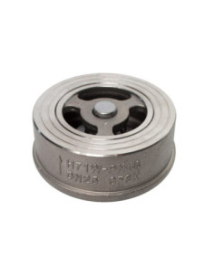 Zawór zwrotny międzykołnierzowy Flowmatik DN80 PN16, nierdzewny stal 316, dysk 316, metal/metal