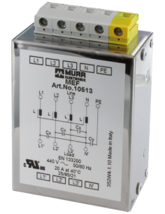 Filtr przeciwzakłóceniowy 3-fazowy 1-poziomowy 10513